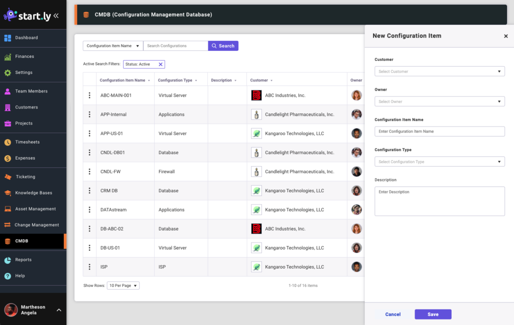 Adding a new configuration item