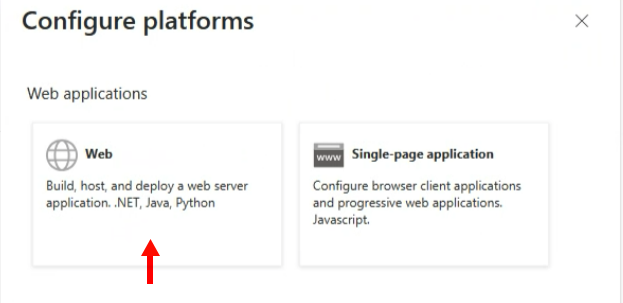 Configure platforms for Azure