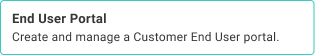 End User Portal